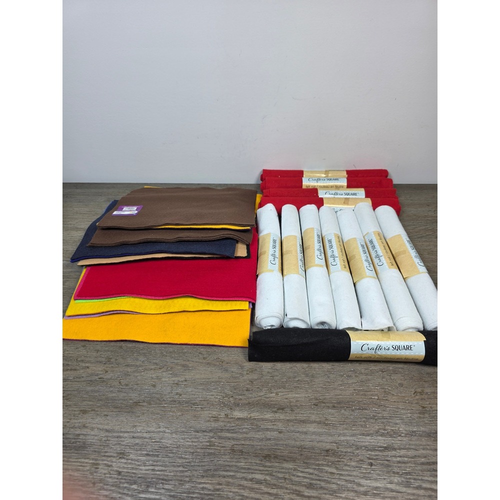 Lot of Craft Felt DIY NEW Arts and Crafts Projects